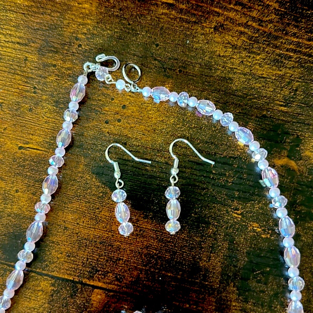 Pink Jewelry Set NEW - Picture 3 of 4